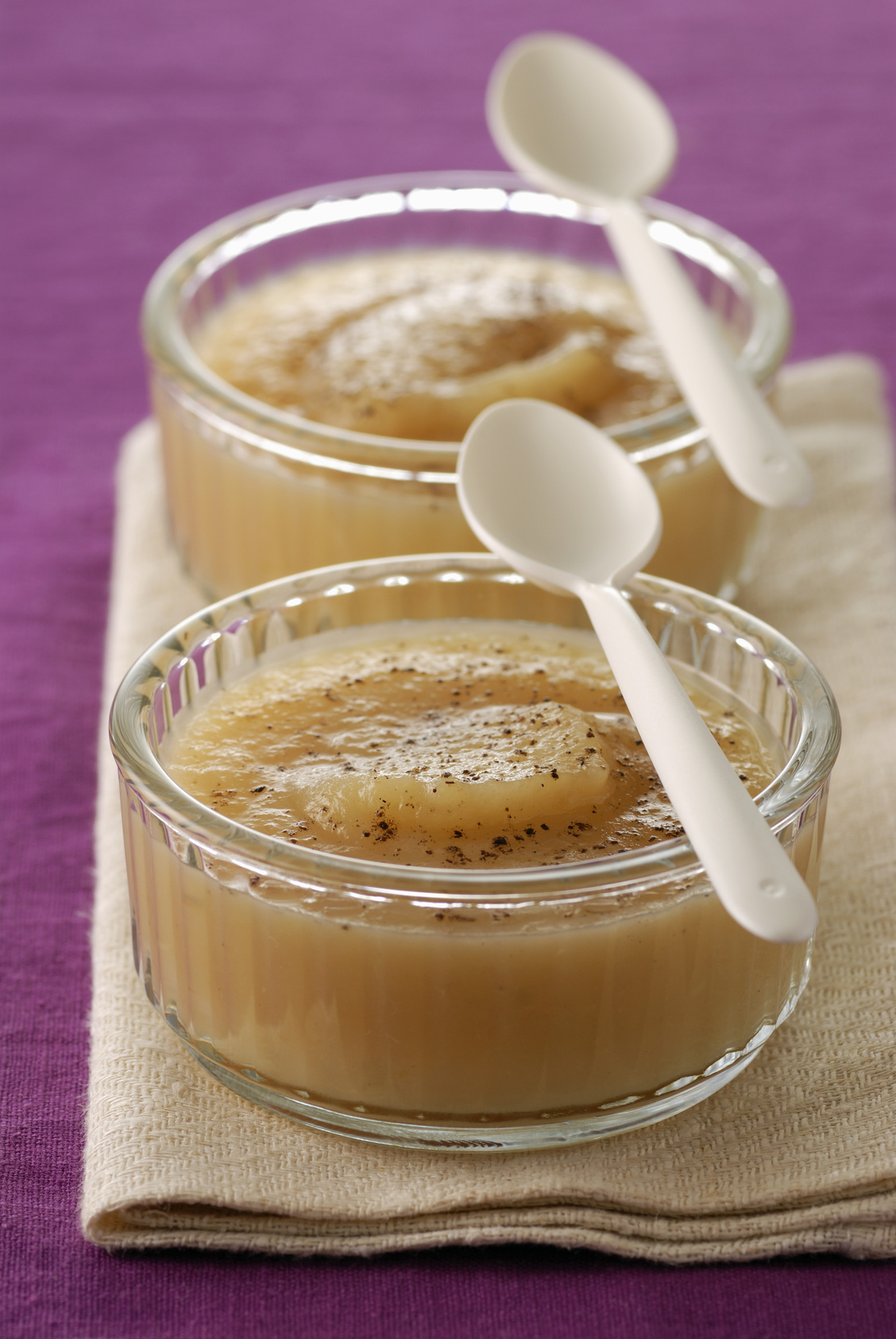 Compote de poire et banane France Lait