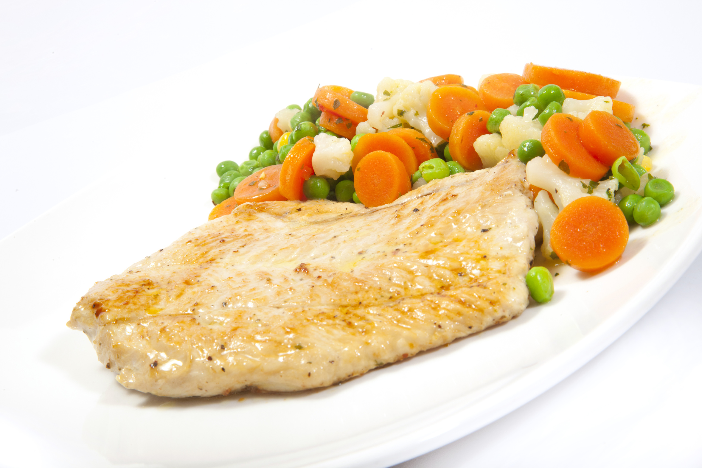 Turkey escalope en papillote France Lait