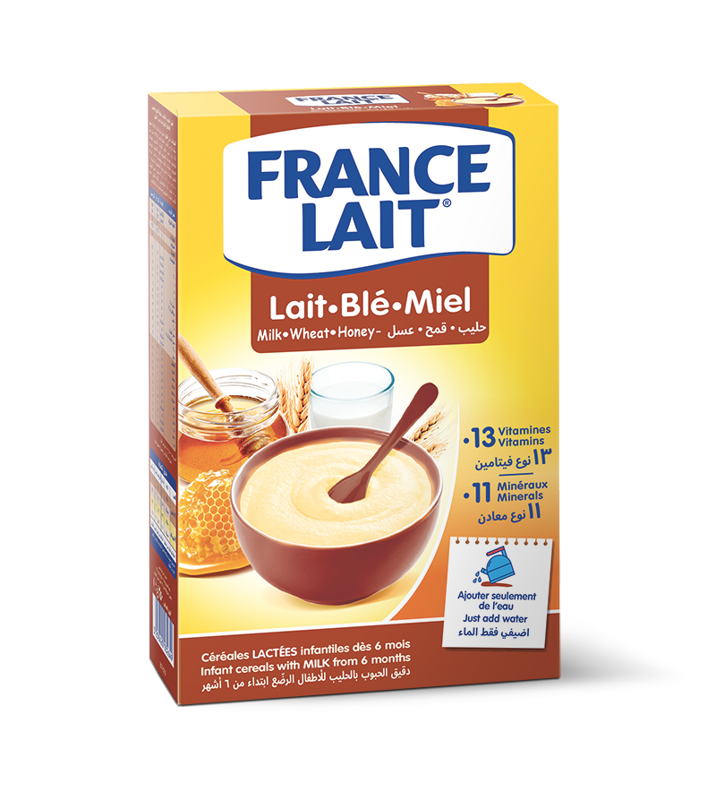 Céréales lactées Lait Blé Miel - France Lait