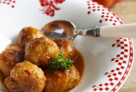 Meatballs with vegetables