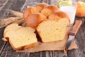 Orange brioche soufflé