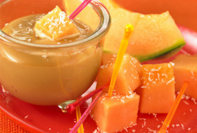 Melon compote