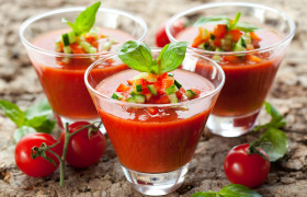 Gaspacho de tomates