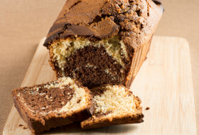 Gâteau au yaourt marbré