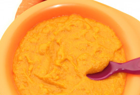 Carrot mash with tangerine (Ivory Coast)