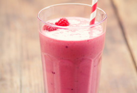 Smoothie à la framboise