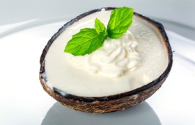 Coconut sorbet