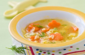 Vegetable and pasta soup