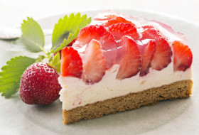 Tarte aux fraises et mascarpone