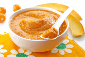 Velouté de potiron au thym