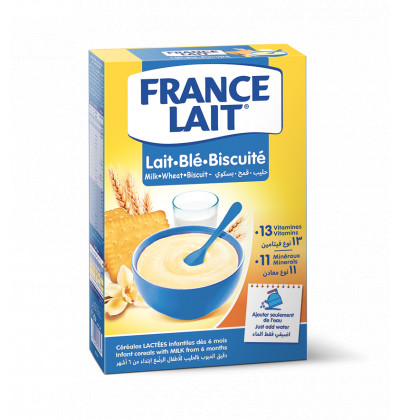 Céréales lactées Lait Blé Biscuité