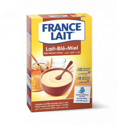 Céréales lactées Lait Blé Miel