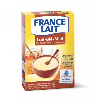 Céréales lactées Lait Blé Miel